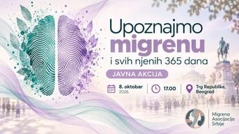 365 dana u godini sa migrenom: edukativna akcija
