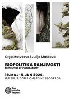 Exhibition: Biopolitics of Vulnerability — Olga Matveeva and Yulia Mashkova