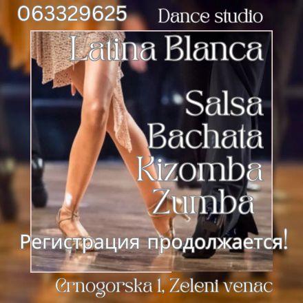 Сальса, Бачата, Кизомба в LATINA BLANCA