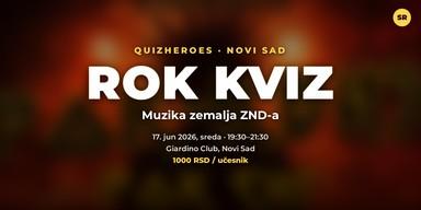 🤘 Rok kviz: muzika ZND u Novom Sadu