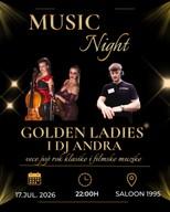 Veče filmske, pop i rok klasike sa Golden ladies i DJ Androm