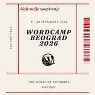 WordCamp Beograd 2026