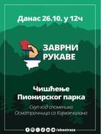 Субботник в Пионерском парке