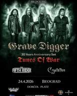 Grave Digger Tunes of War koncert